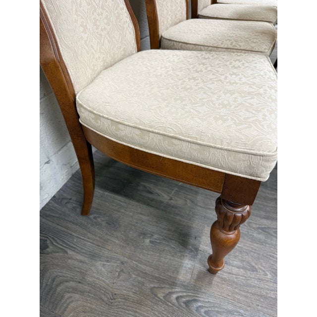 Vintage Stanley Furniture French Louis Provincial Dining Chairs - Set of 6 For Sale In Kansas City - Image 6 of 14