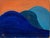 20th Century School, Group of Three Abstract Landscape and Seascape Scenes, Oil on Board, circa 1946, two signed and dated...