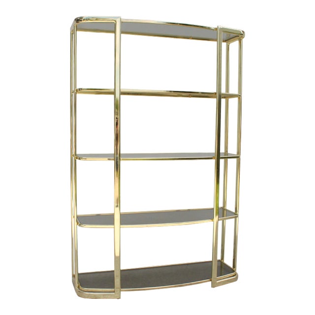 Hollywood regency ミッドセンチュリーシェルフビンテージ