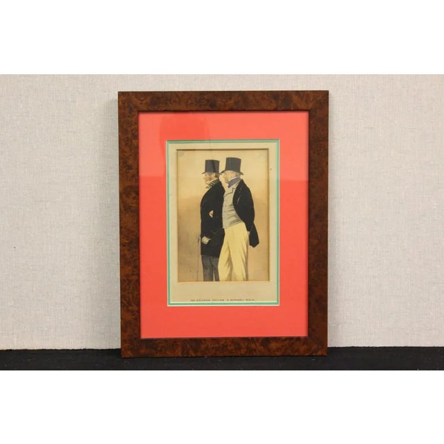 Charming watercolour, heightened with bodycolour and gum arabic by Richard Deighton (British 1795-1880) depicting Admiral...