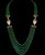 335 Carat 5-Strand Emerald Necklace with 6.5 Carat Diamond & Enamel in 14k Gold For Sale - Image 12 of 18
