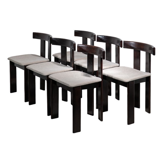 Vintage Dining Chairs by Luigi Vaghi for Former, 1960s, Set of 6 For Sale