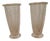 Large French Art Deco Glass Vases, 1960, Set of 2 For Sale