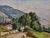 Artist: Florent Chade (French, 1896-1985) Title: Cote de Lassange, Grenoble Belldone Year: Circa 1950 Medium: Oil on board...