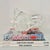 Mid-Century Modern Signed Rollin Karg MCM Controlled Bubble Art Glass Fish Sculpture For Sale - Image 3 of 9