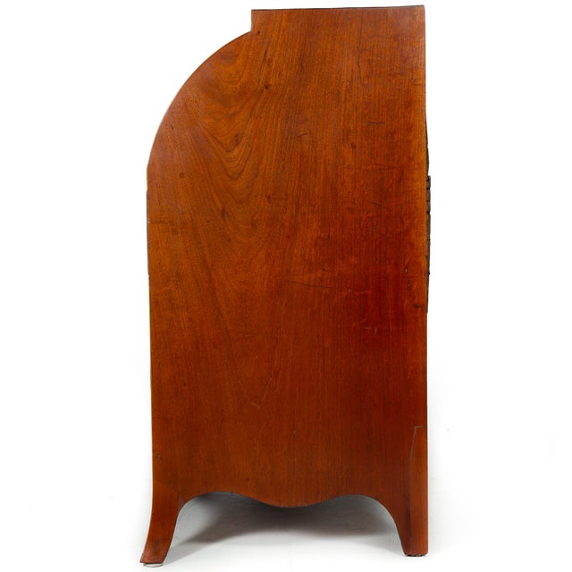 Rare American Federal Mahogany Cylinder Desk, Baltimore or Annapolis Ca. 1800 For Sale - Image 6 of 18