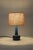 Danish Ceramic Model 972 Table Lamp with Jute Lampshade from Søholm, 1970s For Sale - Image 11 of 15