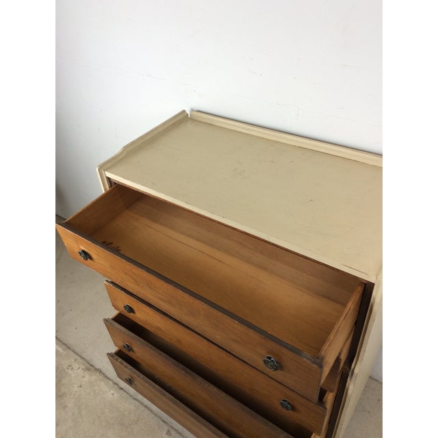 Mid Century 5 Drawer Highboy Dresser From Mainline by Hooker For Sale - Image 14 of 18
