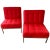 Red Florence Knoll Lounge Chairs For Sale - Image 13 of 13