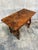 Tuscan 17th/18th C Italian Tuscan Walnut Trestle Table Drawer Primitive Antique For Sale - Image 3 of 16
