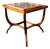 Sculptural Side Table in Caviuna & Marble, Giuseppe Scapinelli, 1950s For Sale