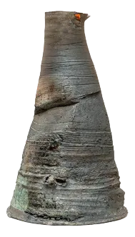 Large Stoneware Sculpture Vase
