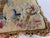 French Aubusson Style Tapestry Pillow with Silk Velvet Backing For Sale - Image 13 of 15
