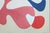2026, Mid Century Modern Style, Contemporary Painting of Primary Tones and Curves, Triptych, Acrylic Paint on Watercolor Paper For Sale - Image 9 of 11