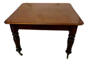 Antique Victorian Quality Mahogany 10 Seater Extending Dining Table, 1850