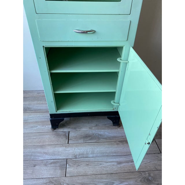 Vintage 1950s Light Green Medicine Chairish