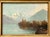 Title: Mountainous Riverscape with Island Artist: Unidentified Date: Early 20th Century Medium: Oil on board Dimensions:...