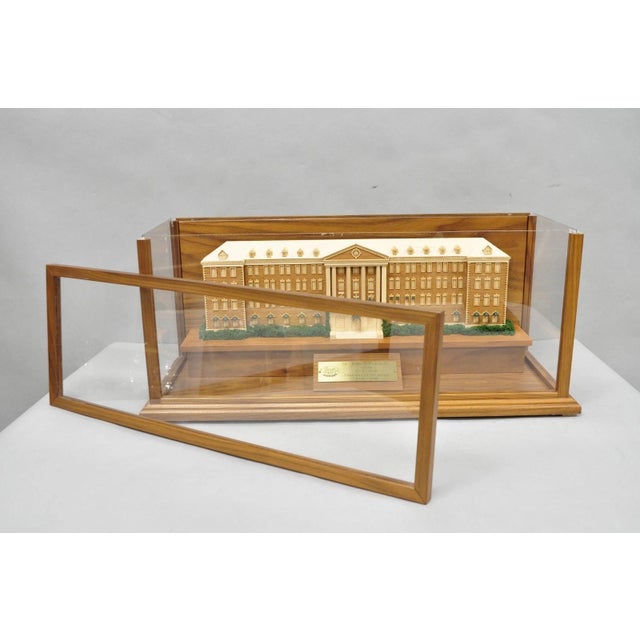 Late 20th Century The Culinary Institute of America Mixed Wood Award Model for Dr John Connolly For Sale - Image 18 of 18
