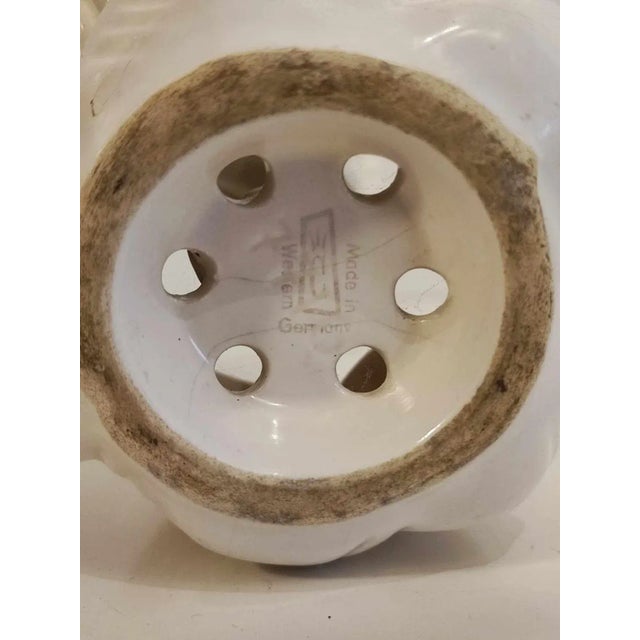 Art Deco Porcelain Figure Girl in Lilac, 1920s For Sale - Image 4 of 9