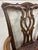 Vintage Carved Chippendale Style Dining Chairs - Full Set of 6 For Sale - Image 9 of 18