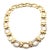 Bulgari Vintage Bvlgari Bulgari Diamond Yellow Gold Link Necklace For Sale - Image 4 of 11