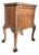 1940s Ritter// Georgetown Galleries Solid Mahogany Traditional Style Two Drawer Night Stand For Sale