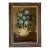 1970s Etta Benjamin Cien (American, 1924-2009) Impressionist Heavy Impasto Floral Still Life Oil on Masonite Painting, Framed For Sale