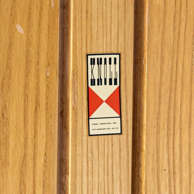 Mid-Century Slat Bench by Harry Bertoia for Knoll For Sale - Image 6 of 7