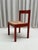 Red Stained Oak and Cane Chairs by Gerard Geytenbeek for ASZ Meubelen, Netherlands, 1960s, Set of 5 For Sale - Image 10 of 16