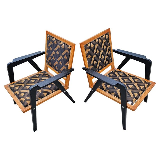 Set of Mid-Century Modern Armchairs, Former Yugoslavia, 1950s For Sale - Image 15 of 15