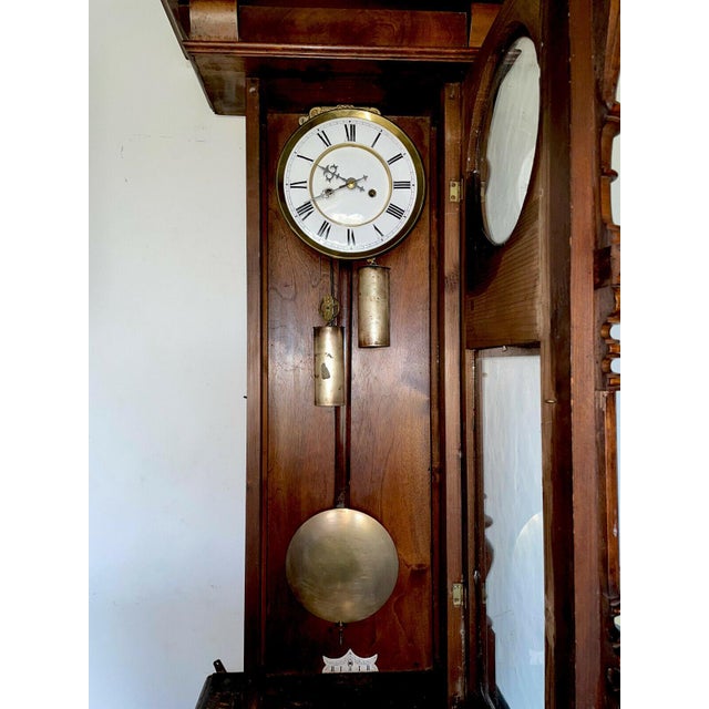 Antique Regulator Wall Clock Value Wall Design Ideas