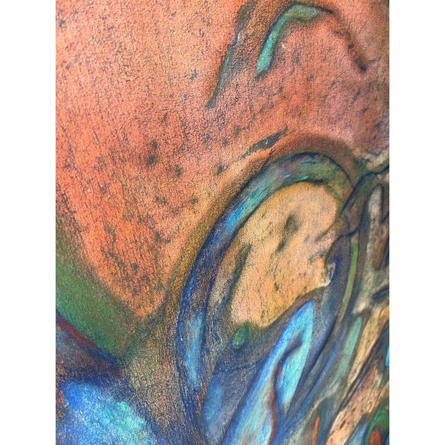 David Andres Large Abstract Acrylic Painting on Canvas 1998 For Sale In Seattle - Image 6 of 9