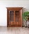 Mid 19th Century 19th-Century Italian Walnut & Burl Walnut Glazed Bookcase For Sale - Image 5 of 5