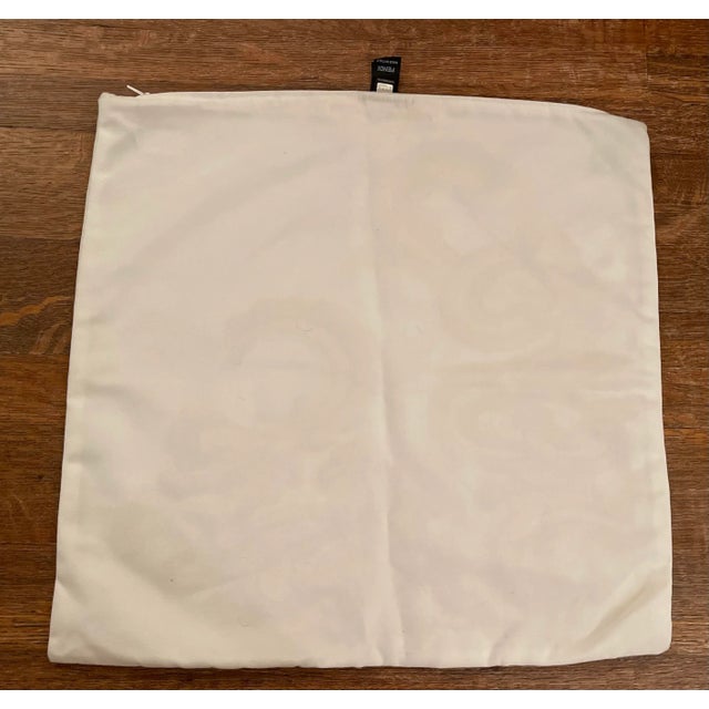 Vintage Fendi Decorative Throw Pillow Cover, Italian For Sale In Los Angeles - Image 6 of 7