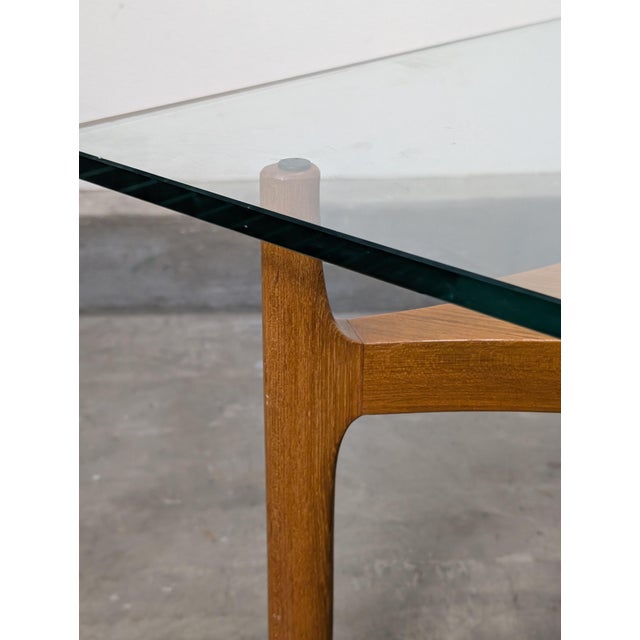 Wood Mid Century Modern Sculptural Teak Coffee Table by Sven Ellekaer for Christian Linneberg, C1960s For Sale - Image 7 of 10