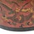Chinese Lacquer Wedding Hat Box With Dragon & Phoenix Motif (18") For Sale - Image 11 of 11