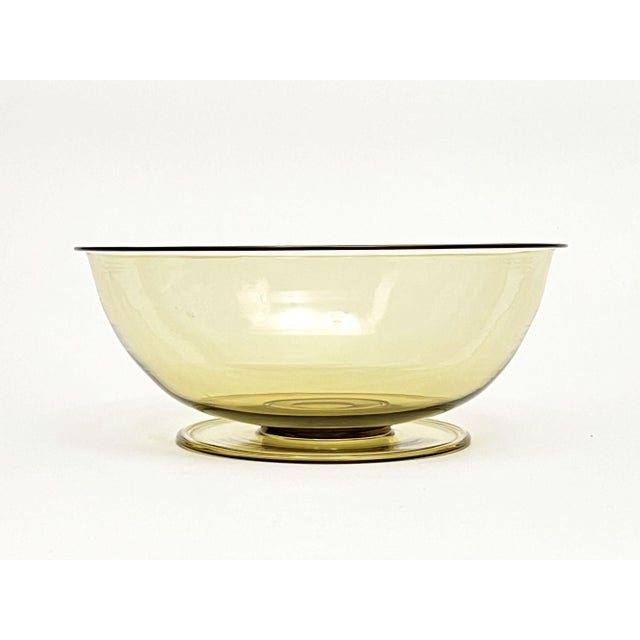 Vintage Murano Glass Bowl by Vittorio Zecchin for Cappellin and Venini, 1920s For Sale - Image 11 of 11