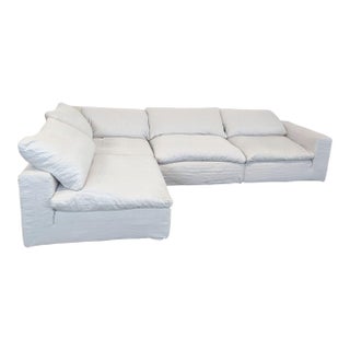 Restoration Hardware Cloud Sectional Sofa - Spacious and Comfortable For Sale