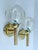 Mid-Century Modern Vintage Glass Sconces from Abo Randers, 1960s, Set of 2 For Sale - Image 3 of 15