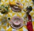 Johnson Bros "Old Britain Castles" Red Transferware Breakfast Set, 8 Pieces — C. 1980s, England For Sale - Image 12 of 18