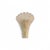 Pair of wall sconces handcrafted from clear Murano glass. These sconces have a unique shape resembling a bouquet of...