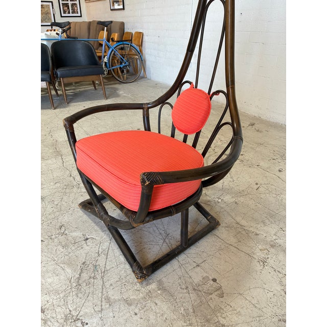 Willow and Reed Vintage Bamboo Lounge Chair by Henry Olko for Willow and Reed For Sale - Image 4 of 6