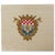 Early 21st Century Vintage Heraldic Crest Needlework Crowned Shield and Lion Embroidery Wall Art For Sale - Image 5 of 5