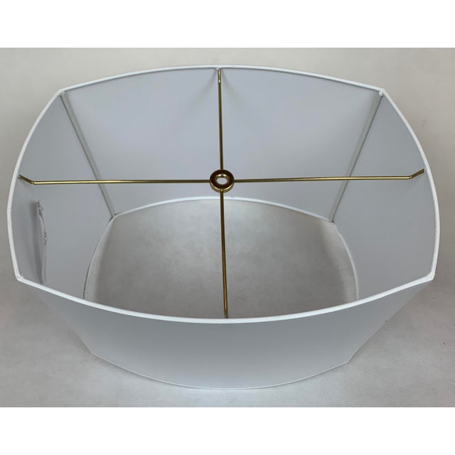 Egyptian Revival Carved Wood Faux Finish Lamp in Reds & Blacks-1920s For Sale - Image 14 of 15