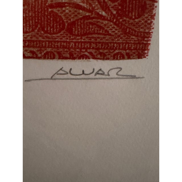 Modern Alvar Sunol Signed and Numbered Embossed Litho ‘Sussana and the Elders’ Framed For Sale - Image 3 of 12