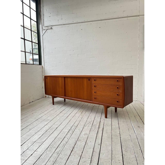 Vintage Teak Sideboard from H.P. Hansen For Sale - Image 13 of 13
