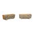 Early 20th Century Rustic Pair of Faux Bois Midcentury Trough Shaped Concrete Planters, circa 1930 For Sale - Image 5 of 12