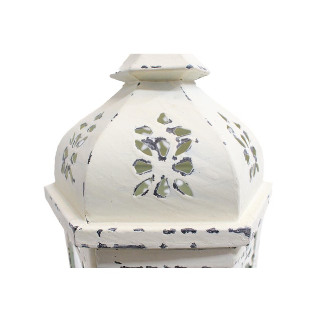 Vintage Hexagon Lantern For Sale - Image 6 of 10