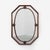 Art Deco Octagonal Wooden Mirror, France, 1920 For Sale - Image 11 of 11