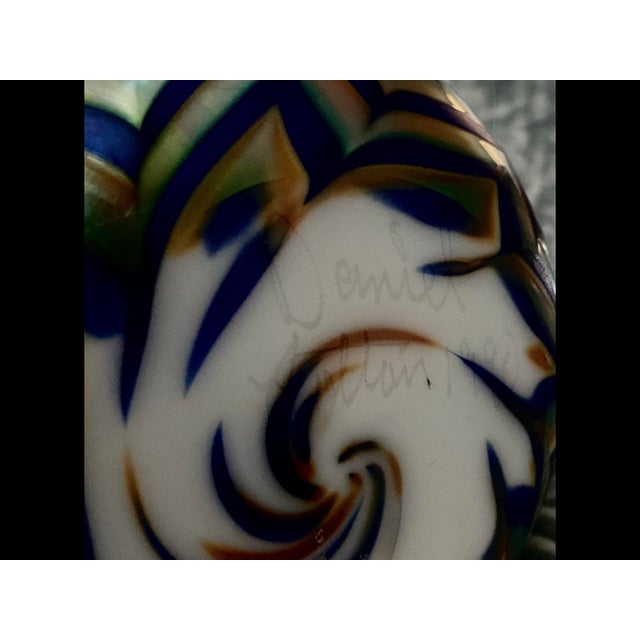 1990s Absolutely Exquisite Daniel Lotton Perfume Bottle Atomizer Signed & Dated For Sale - Image 4 of 4